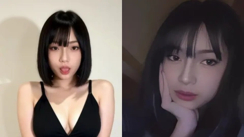 黎欣妤跪床深喉吞棒
