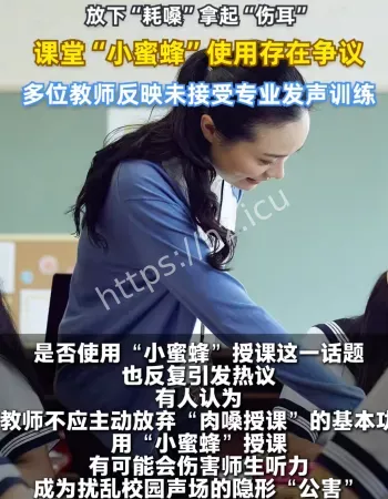 老师标配的小蜜蜂